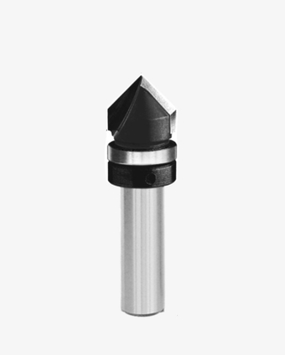 V-Groove Bits With Top Bearing For Making Clean , Perfect Incisions In Panels