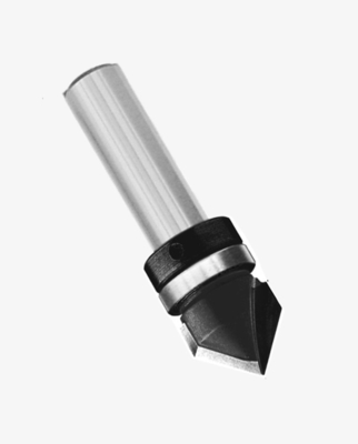 V-Groove Bits With Top Bearing For Making Clean , Perfect Incisions In Panels